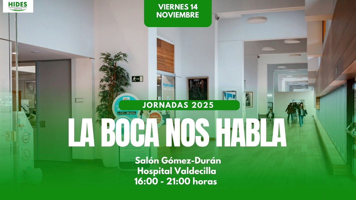 Cartel de las jornadas (Foto: HIDES Cantabria)