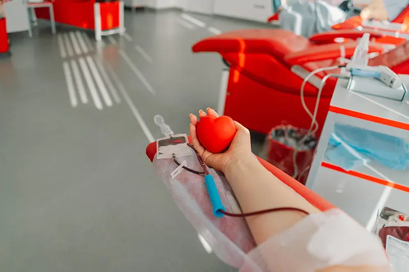 Donación de sangre (Foto: Envato)