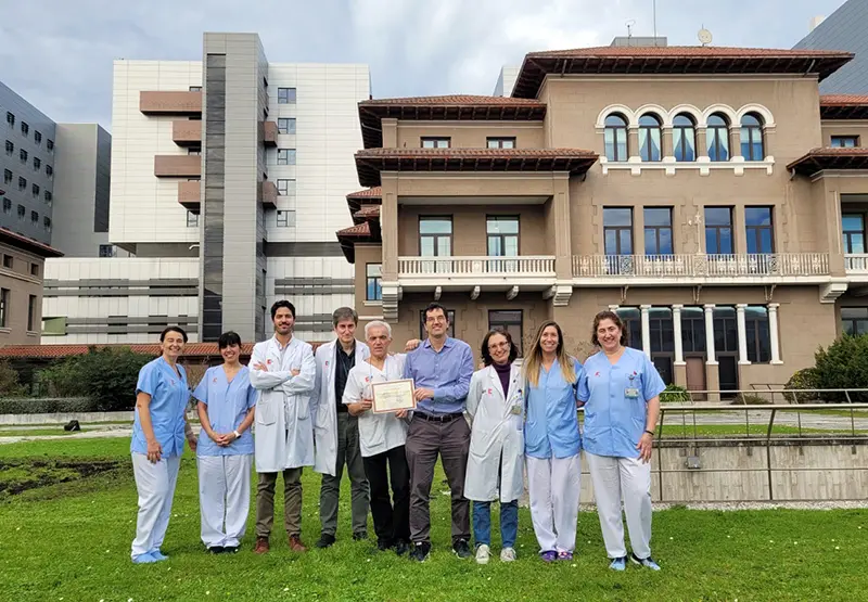 Foto de familia de la Unidad (Foto: Gobierno de Cantabria)