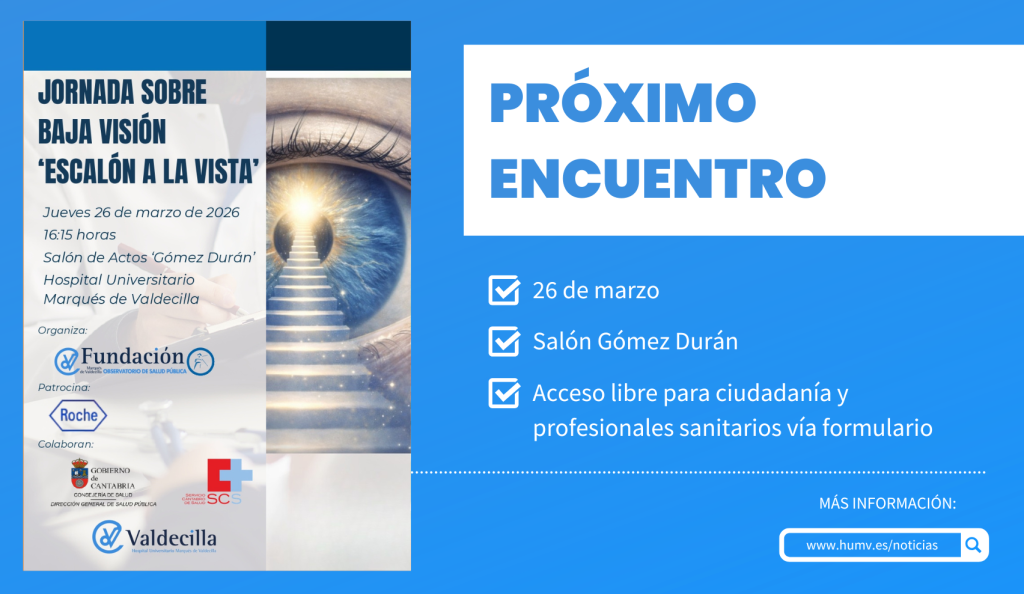 Cartel de la jornada (Foto: Fundaci&oacute;n Marqu&eacute;s de Valdecilla)