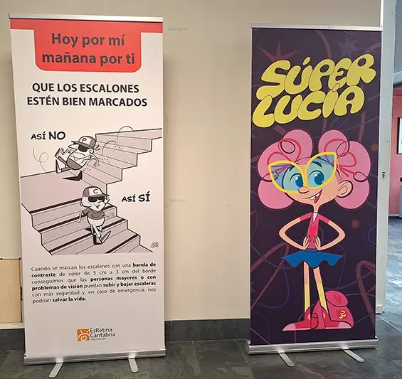 Paneles de la exposici&oacute;n (Foto: Gobierno de Cantabria)