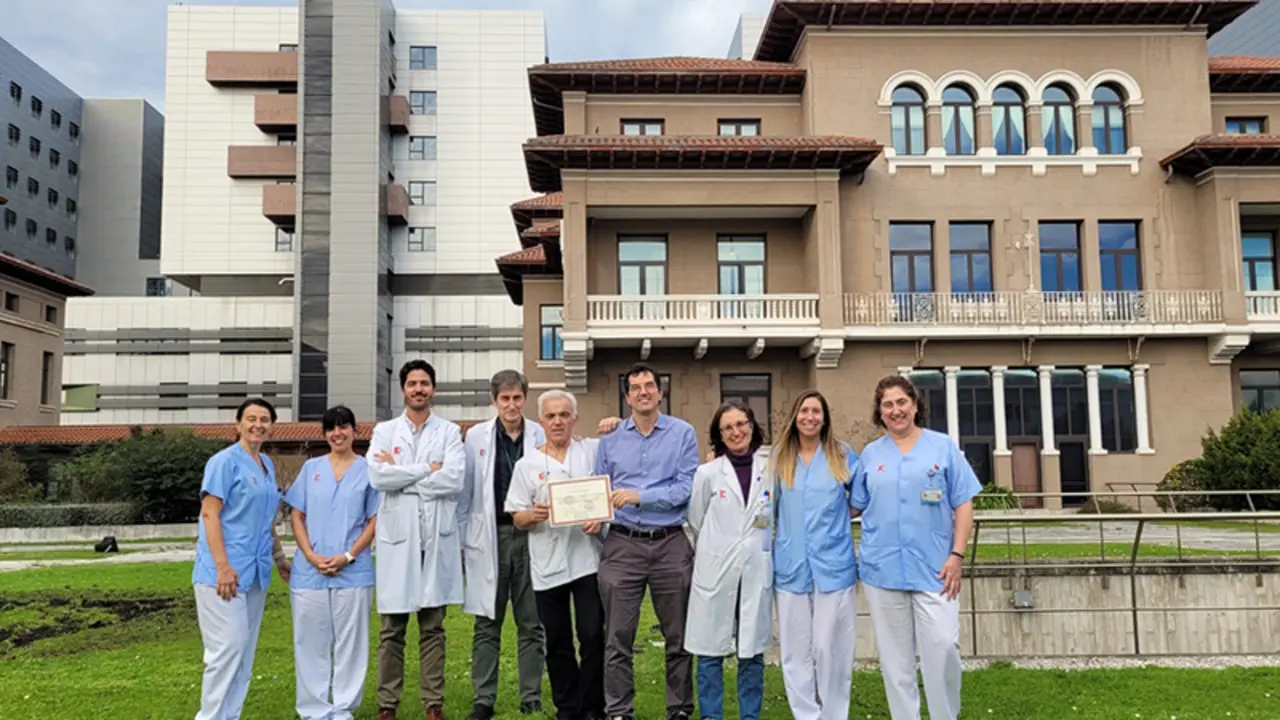 Foto de familia de la Unidad (Foto: Gobierno de Cantabria)