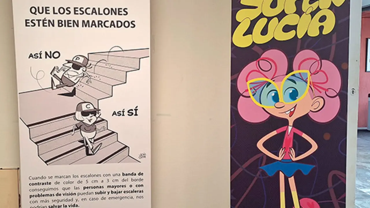 Paneles de la exposici&oacute;n (Foto: Gobierno de Cantabria)