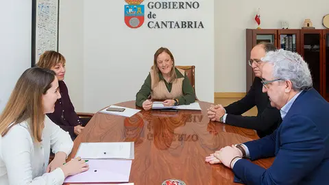 Imagen de la reunión (Foto: Gobierno de Cantabria)