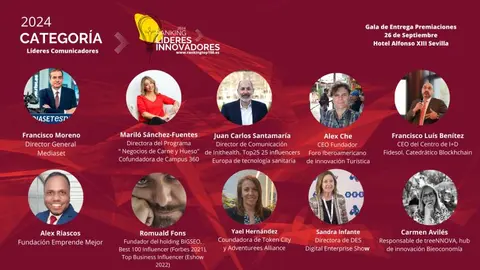 Top lideres innovadores Comunicadores (Foto: Ranking Líderes Innovadores)