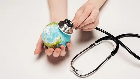 El cambio climático supone un reto para la salud (Foto: envato)