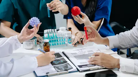 Grupo de investigación (Foto: Envato)
