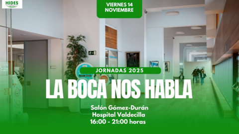 Cartel de las jornadas (Foto: HIDES Cantabria)