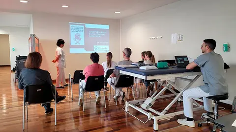 Una de las sesiones de la escuela (Foto: Gobierno de Cantabria)