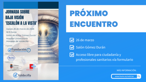 Cartel de la jornada (Foto: Fundaci&oacute;n Marqu&eacute;s de Valdecilla)